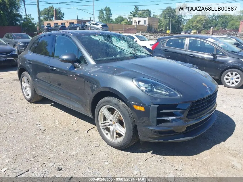 WP1AA2A58LLB00887 2020 Porsche Macan