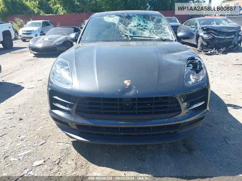 WP1AA2A58LLB00887 2020 Porsche Macan