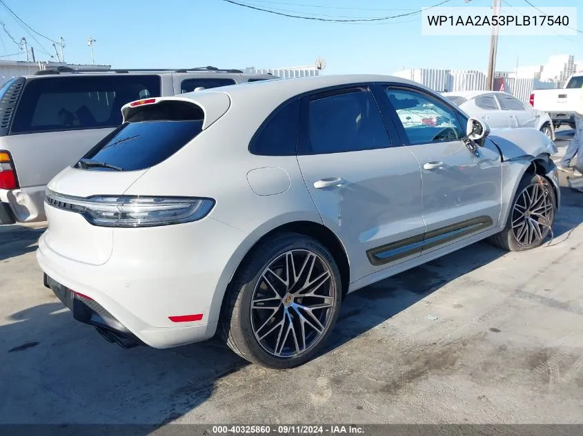 WP1AA2A53PLB17540 2023 Porsche Macan T