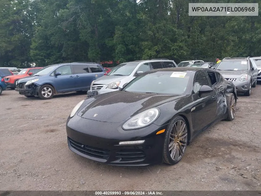 WP0AA2A71EL006968 2014 Porsche Panamera 4