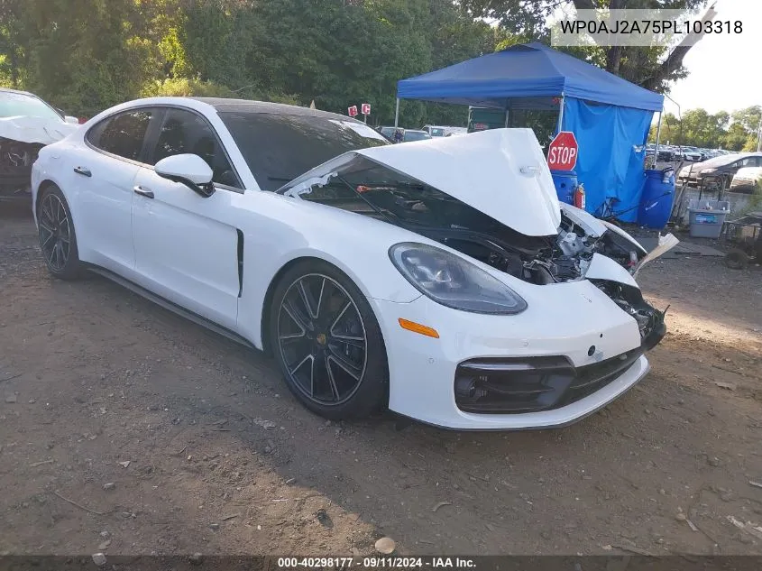 WP0AJ2A75PL103318 2023 Porsche Panamera Platinum Edition/4/4 Plat