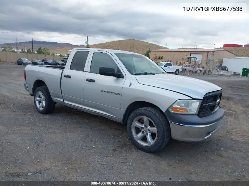 1D7RV1GPXBS677538 2011 Ram Ram 1500 St