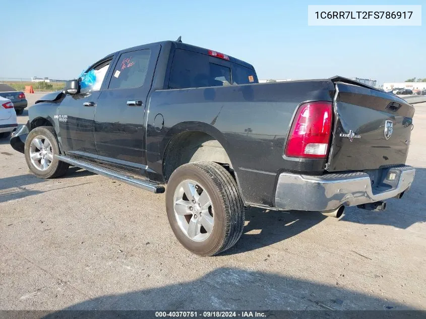 1C6RR7LT2FS786917 2015 Ram 1500 Slt