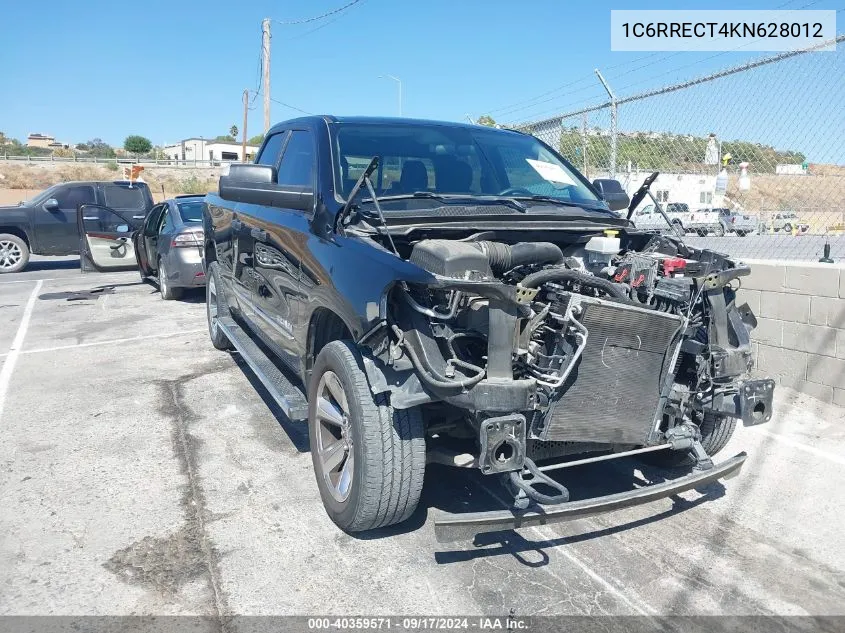 2019 Ram 1500 Tradesman Quad Cab 4X2 6'4 Box VIN: 1C6RRECT4KN628012 Lot: 40359571