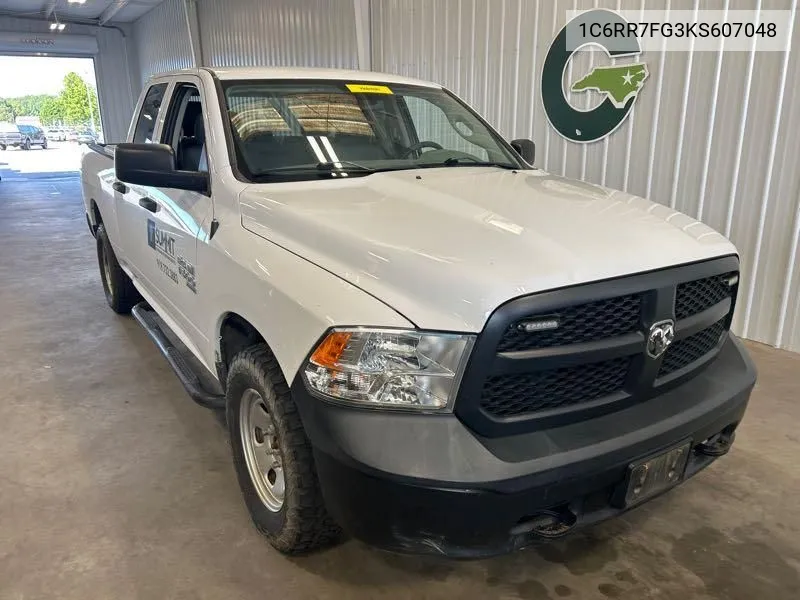 2019 Ram 1500 Classic Tradesman VIN: 1C6RR7FG3KS607048 Lot: 40379424