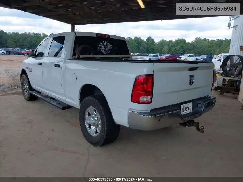 2015 Ram 2500 Tradesman VIN: 3C6UR4CJ5FG575984 Lot: 40379593