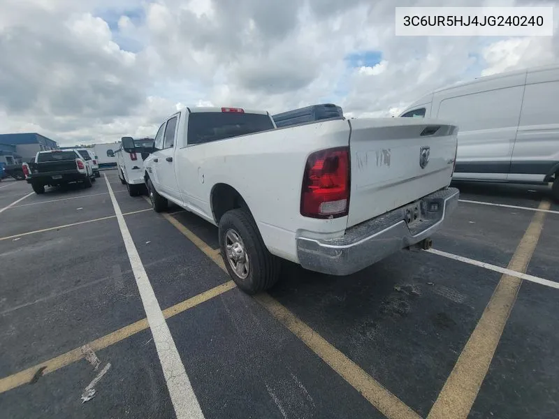 2018 Ram 2500 St VIN: 3C6UR5HJ4JG240240 Lot: 40354472