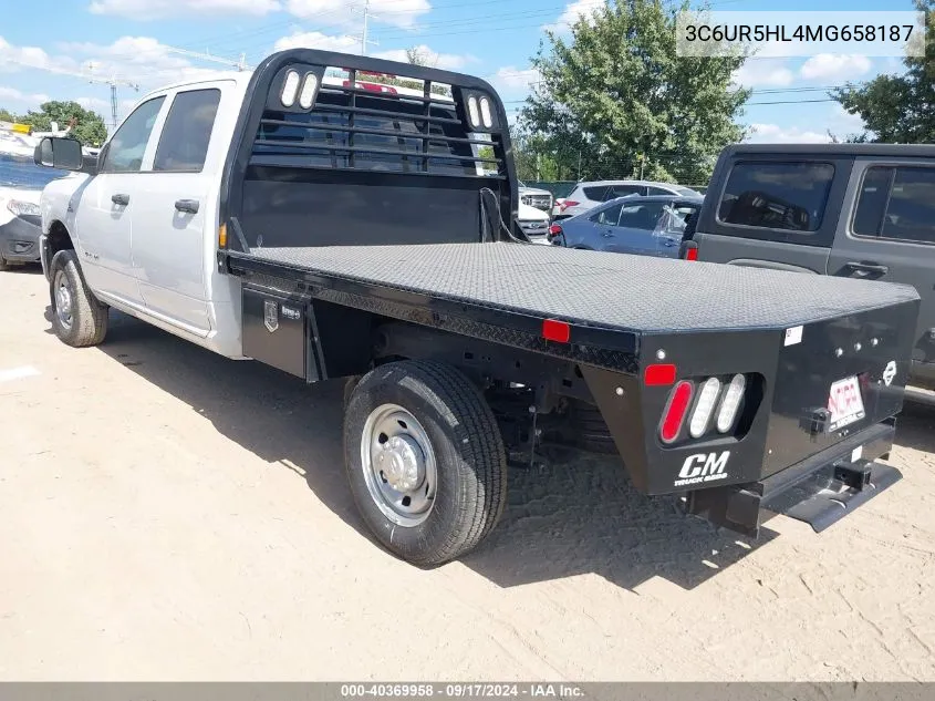 2021 Ram 2500 Tradesman 4X4 8' Box VIN: 3C6UR5HL4MG658187 Lot: 40369958