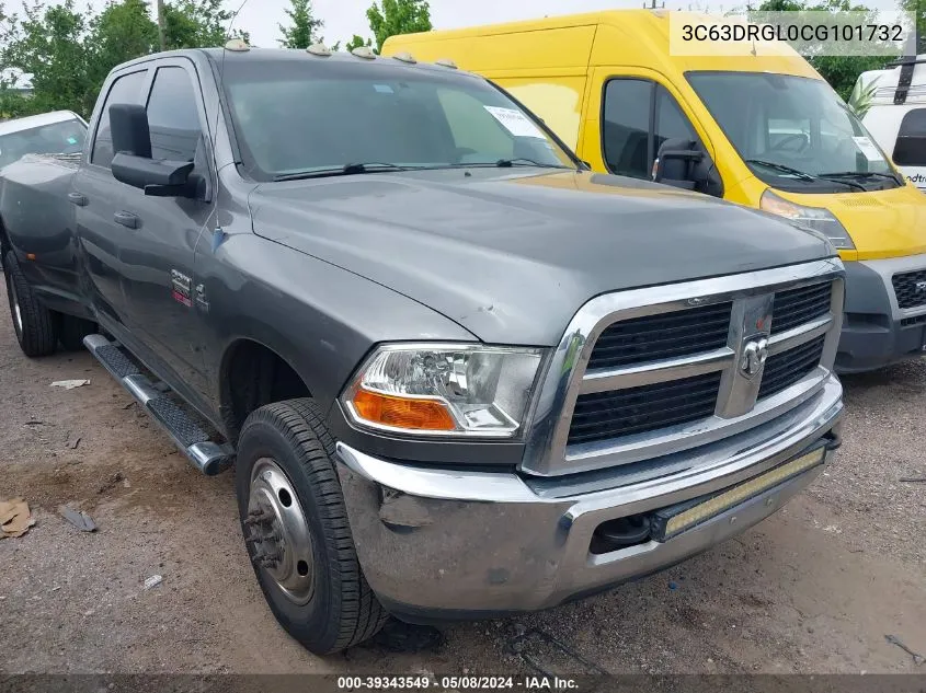 2012 Ram 3500 St VIN: 3C63DRGL0CG101732 Lot: 39343549