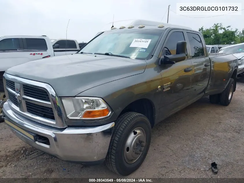 3C63DRGL0CG101732 2012 Ram 3500 St