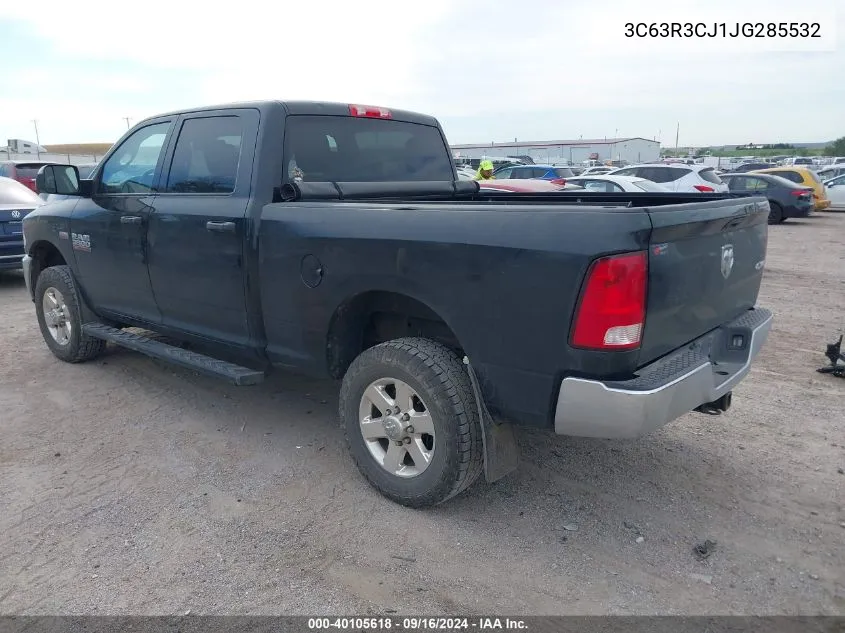 2018 Ram 3500 St VIN: 3C63R3CJ1JG285532 Lot: 40105618