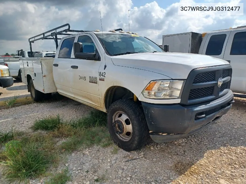 2018 Ram 3500 VIN: 3C7WRSCJ9JG312477 Lot: 40351559