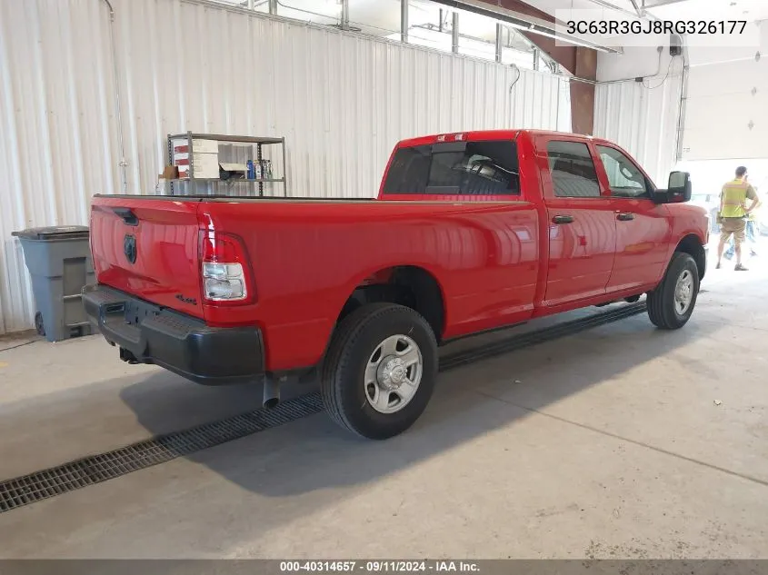 2024 Ram 3500 Tradesman VIN: 3C63R3GJ8RG326177 Lot: 40314657