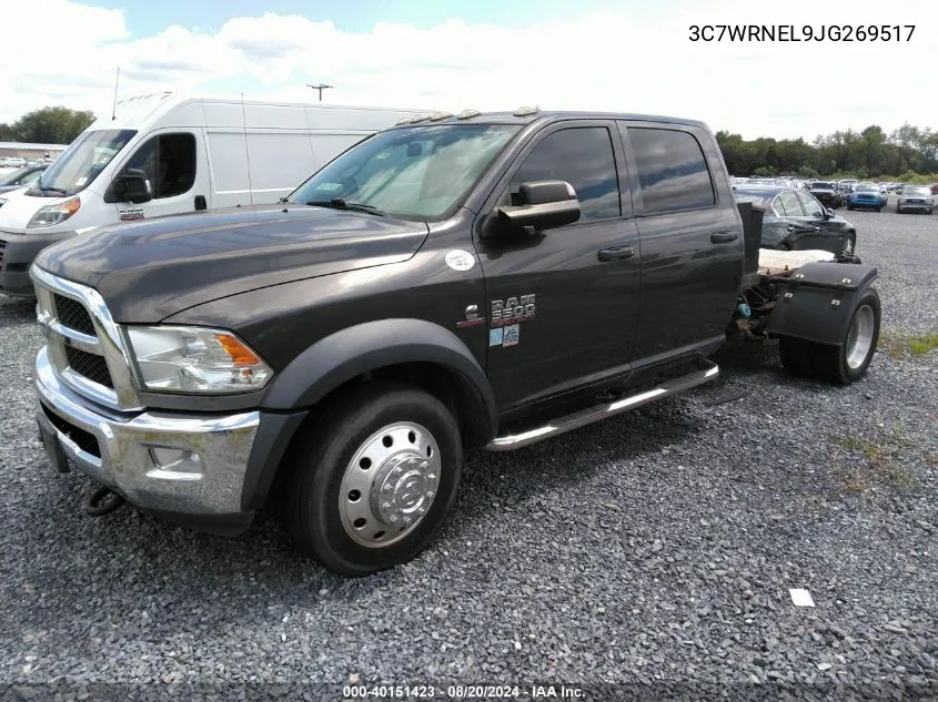 2018 Ram 5500 Chassis Tradesman/Slt/Laramie VIN: 3C7WRNEL9JG269517 Lot: 40151423