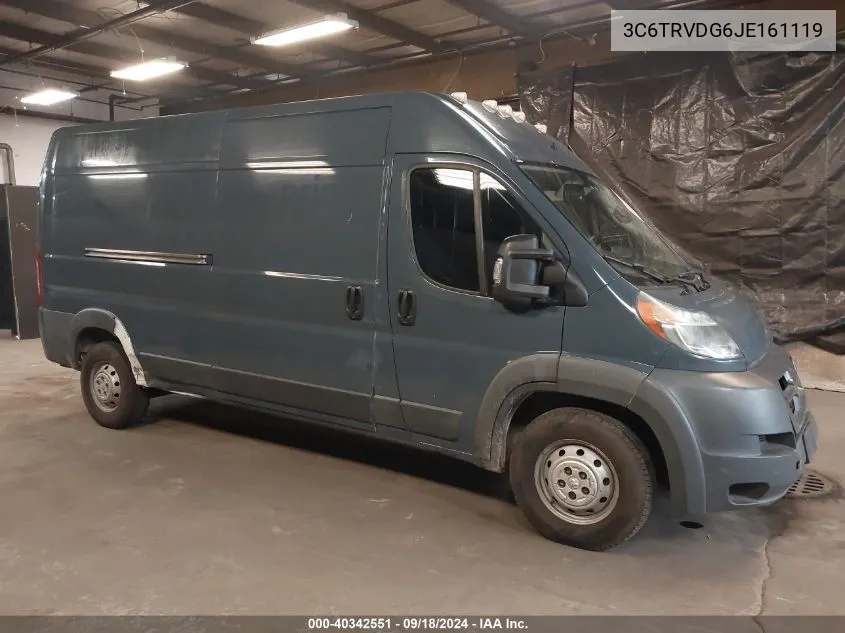 3C6TRVDG6JE161119 2018 Ram Promaster 2500 High Roof 159 Wb