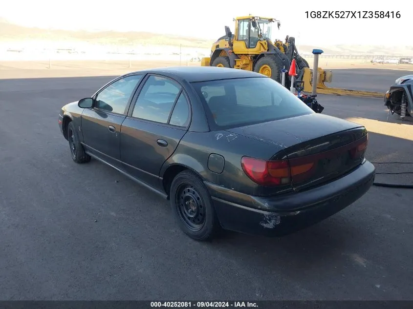 2001 Saturn Sl2 VIN: 1G8ZK527X1Z358416 Lot: 40252081