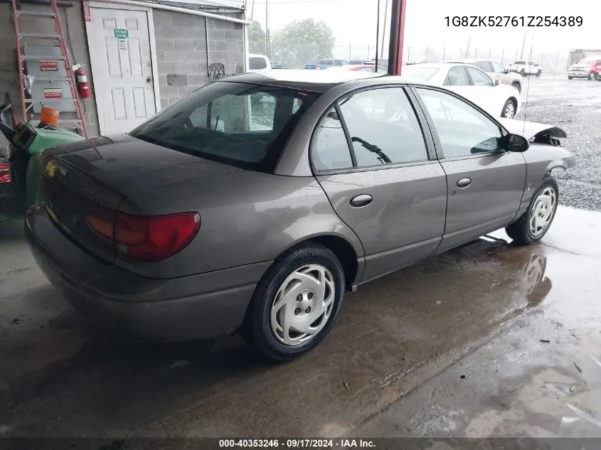 1G8ZK52761Z254389 2001 Saturn Sl2