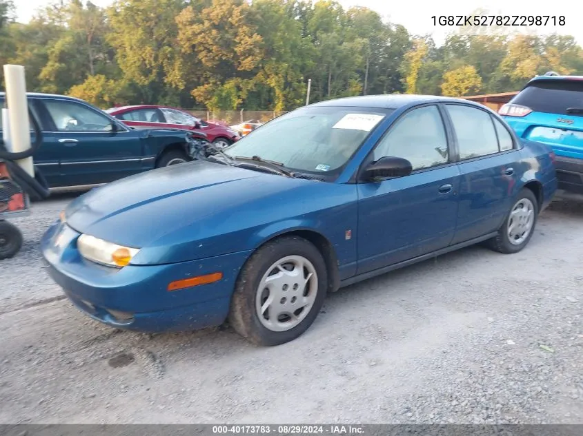 2002 Saturn S-Series Sl2 VIN: 1G8ZK52782Z298718 Lot: 40173783