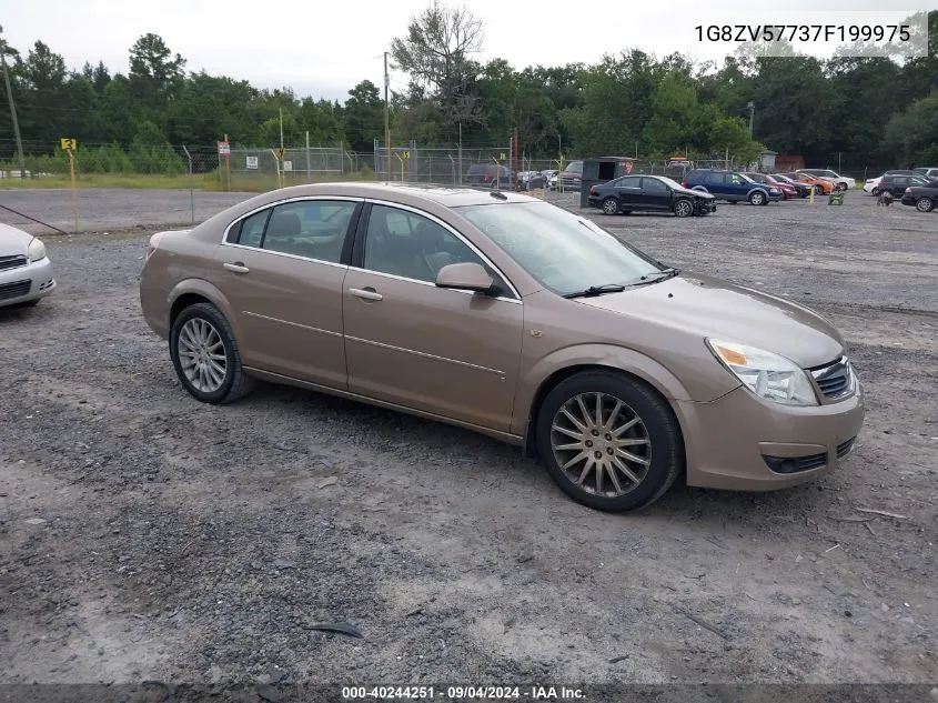 2007 Saturn Aura Xr VIN: 1G8ZV57737F199975 Lot: 40244251