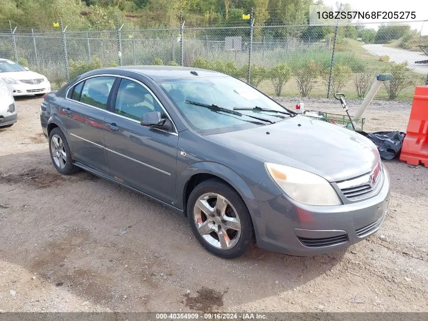 2008 Saturn Aura Xe VIN: 1G8ZS57N68F205275 Lot: 40354909