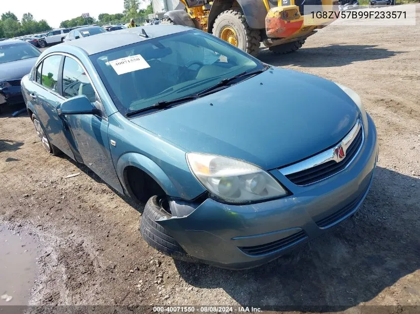 2009 Saturn Aura Xr VIN: 1G8ZV57B99F233571 Lot: 40071550