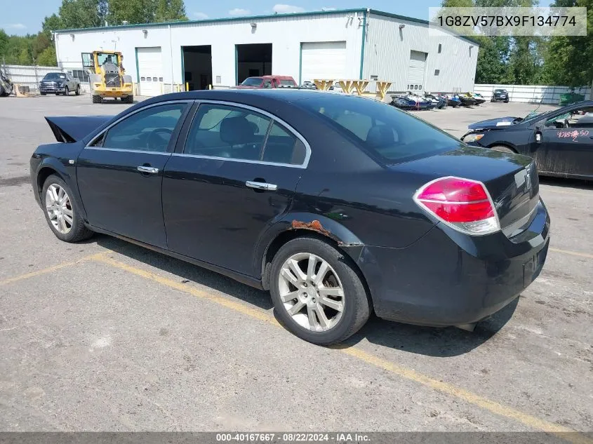 2009 Saturn Aura Xr VIN: 1G8ZV57BX9F134774 Lot: 40167667