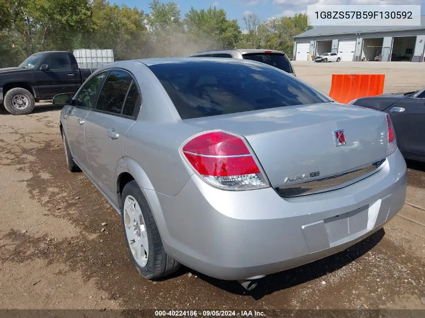 2009 Saturn Aura Xe VIN: 1G8ZS57B59F130592 Lot: 40224186