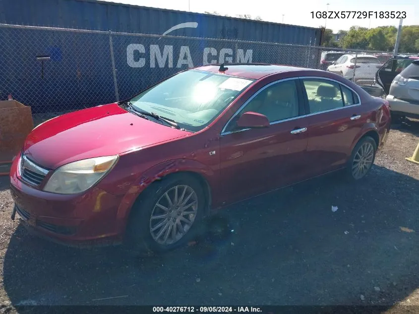 2009 Saturn Aura Xr VIN: 1G8ZX57729F183523 Lot: 40276712