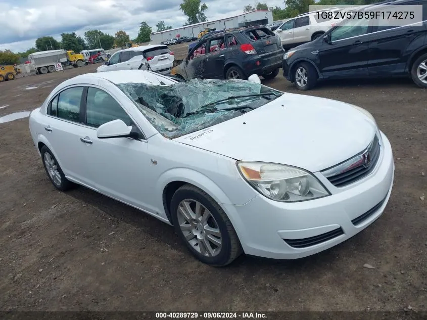 2009 Saturn Aura Xr VIN: 1G8ZV57B59F174275 Lot: 40289729