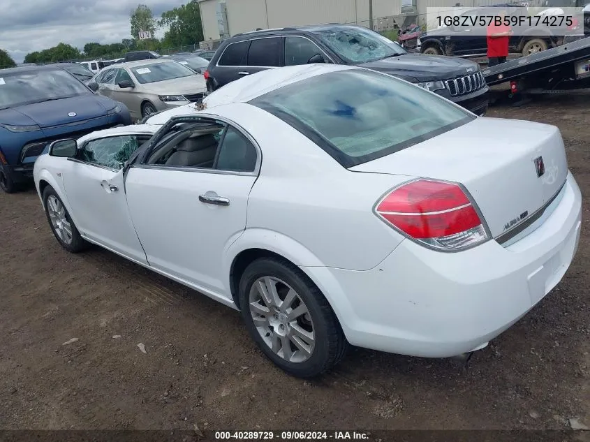 2009 Saturn Aura Xr VIN: 1G8ZV57B59F174275 Lot: 40289729