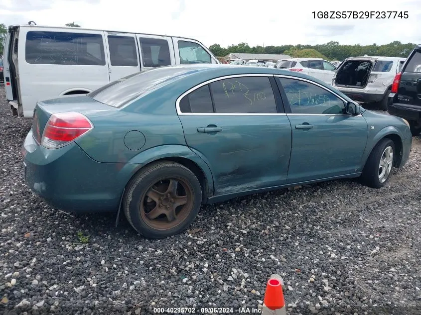 2009 Saturn Aura Xe VIN: 1G8ZS57B29F237745 Lot: 40295702