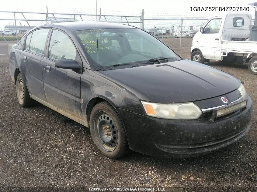 1G8AZ52F84Z207840 2004 Saturn Ion Sedan