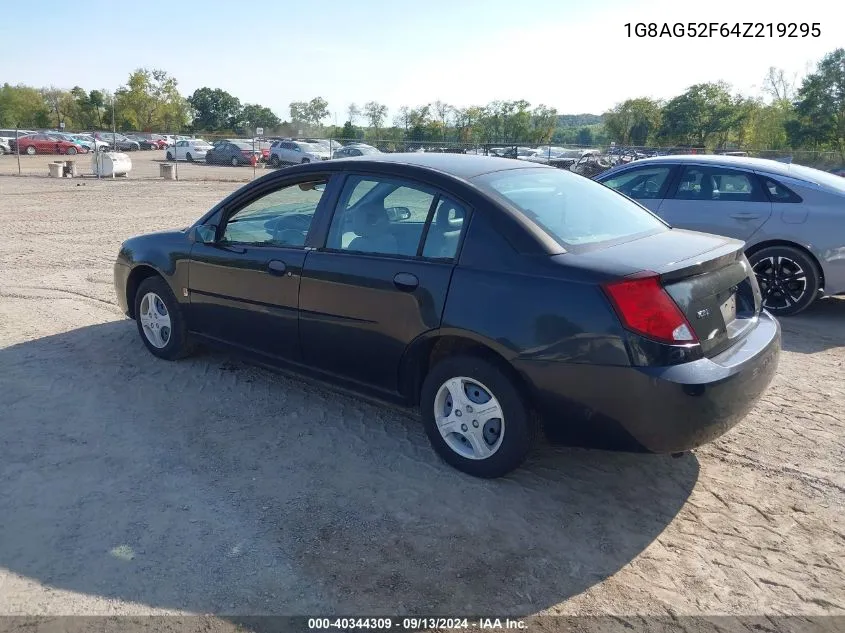 2004 Saturn Ion 1 VIN: 1G8AG52F64Z219295 Lot: 40344309