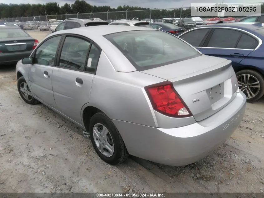 2005 Saturn Ion Level 1 VIN: 1G8AF52F05Z105295 Lot: 40270834