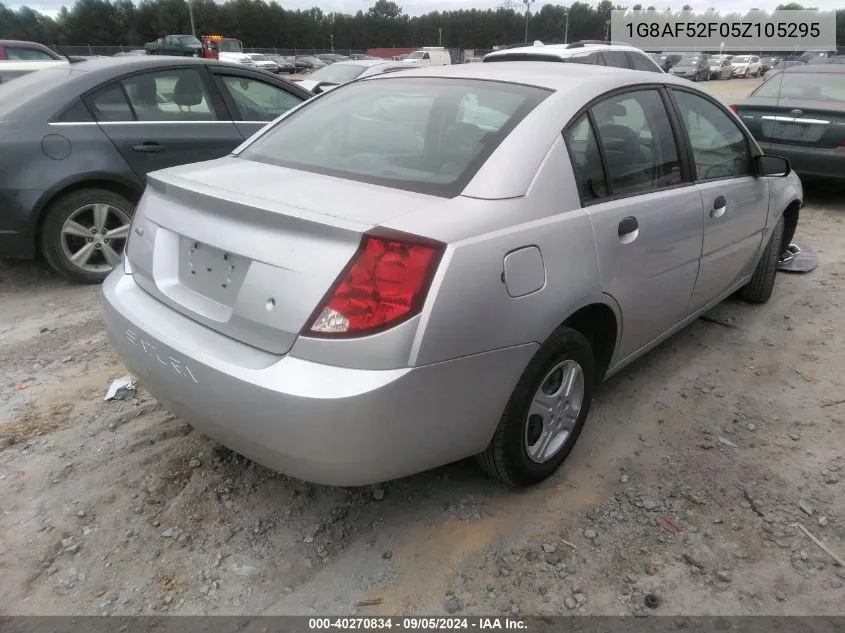 2005 Saturn Ion Level 1 VIN: 1G8AF52F05Z105295 Lot: 40270834