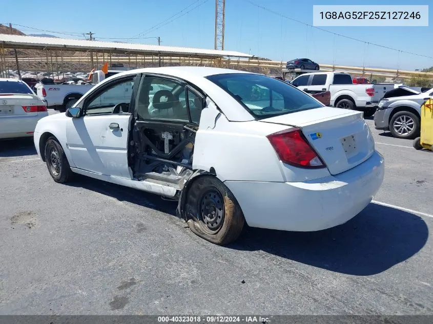 2005 Saturn Ion 1 VIN: 1G8AG52F25Z127246 Lot: 40323018