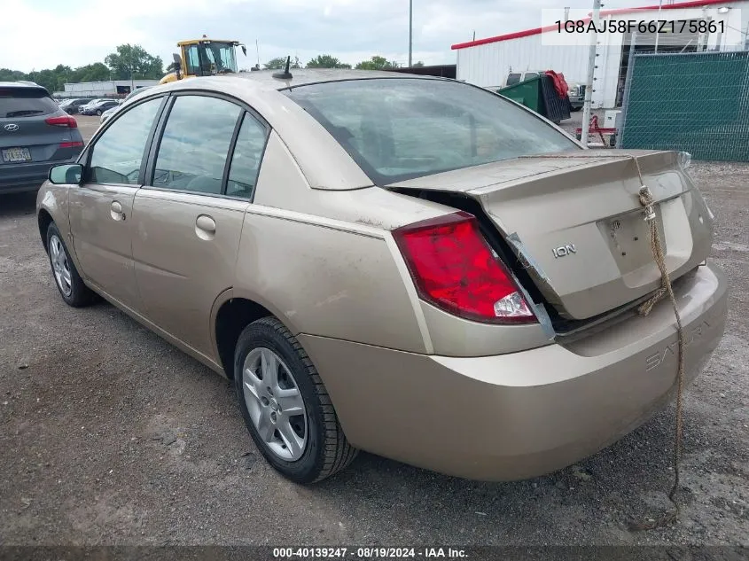 1G8AJ58F66Z175861 2006 Saturn Ion 2