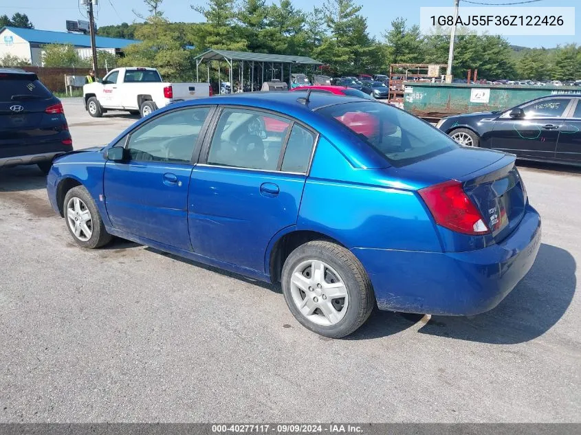 1G8AJ55F36Z122426 2006 Saturn Ion Level 2