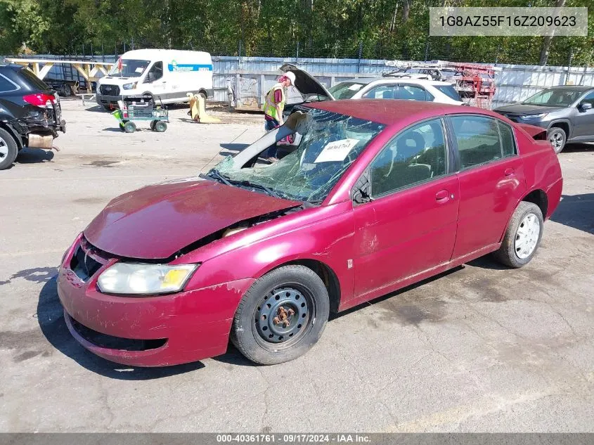 2006 Saturn Ion 2 VIN: 1G8AZ55F16Z209623 Lot: 40361761