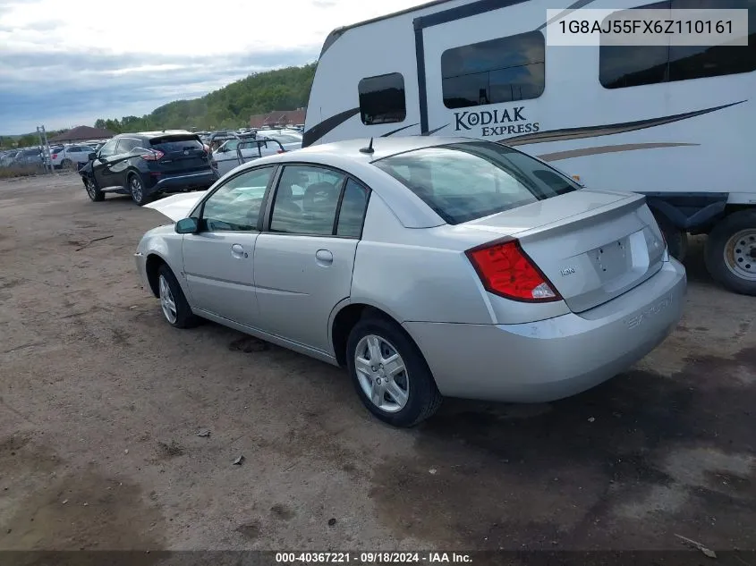 2006 Saturn Ion Level 2 VIN: 1G8AJ55FX6Z110161 Lot: 40367221