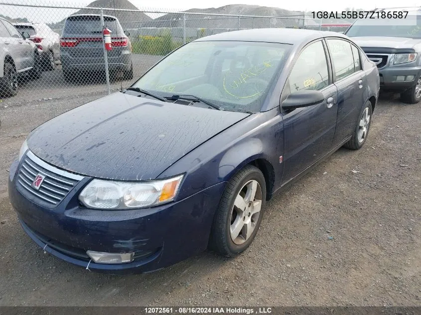 1G8AL55B57Z186587 2007 Saturn Ion Level 3