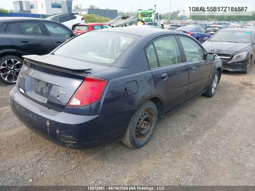 1G8AL55B57Z186587 2007 Saturn Ion Level 3