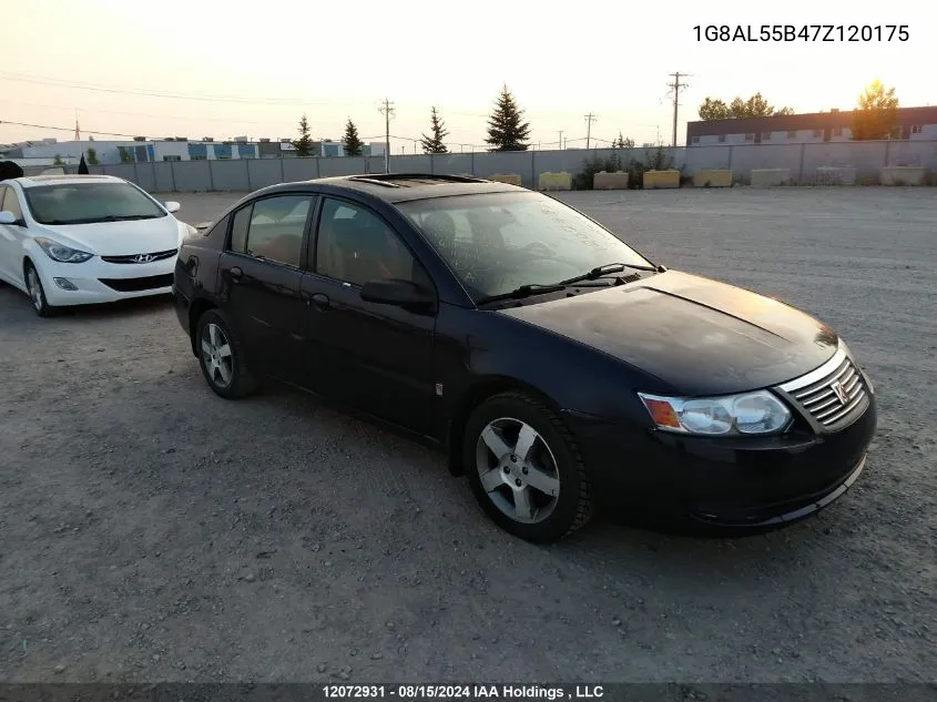 1G8AL55B47Z120175 2007 Saturn Ion Sedan