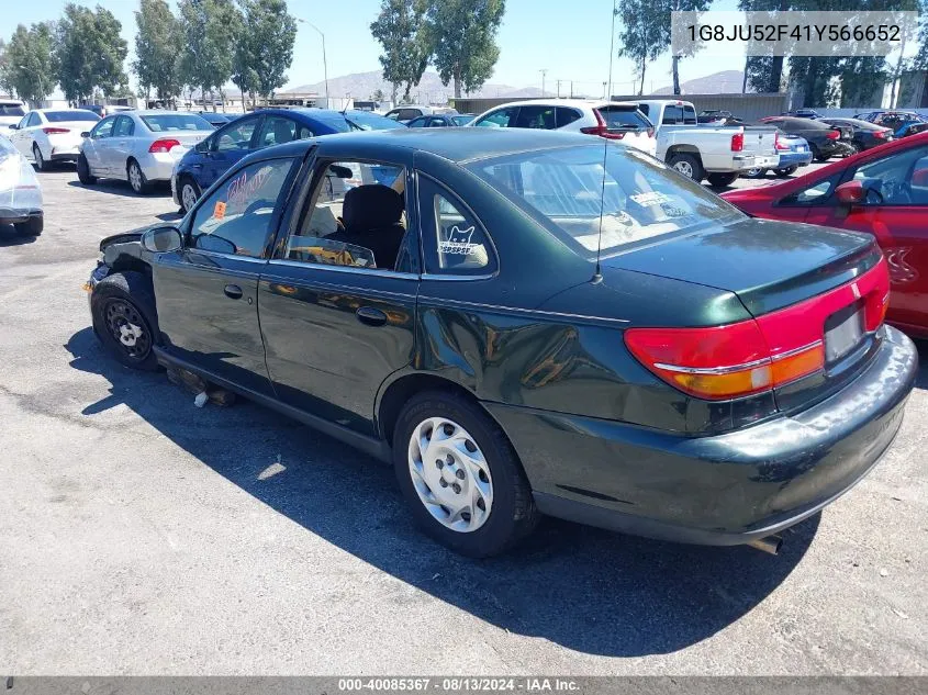 2001 Saturn L200 VIN: 1G8JU52F41Y566652 Lot: 40085367