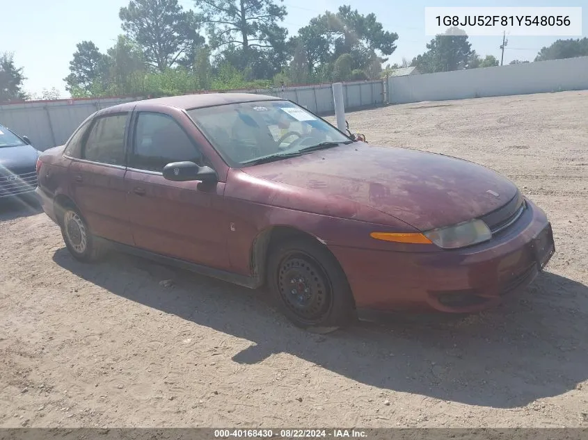 2001 Saturn L200 VIN: 1G8JU52F81Y548056 Lot: 40168430