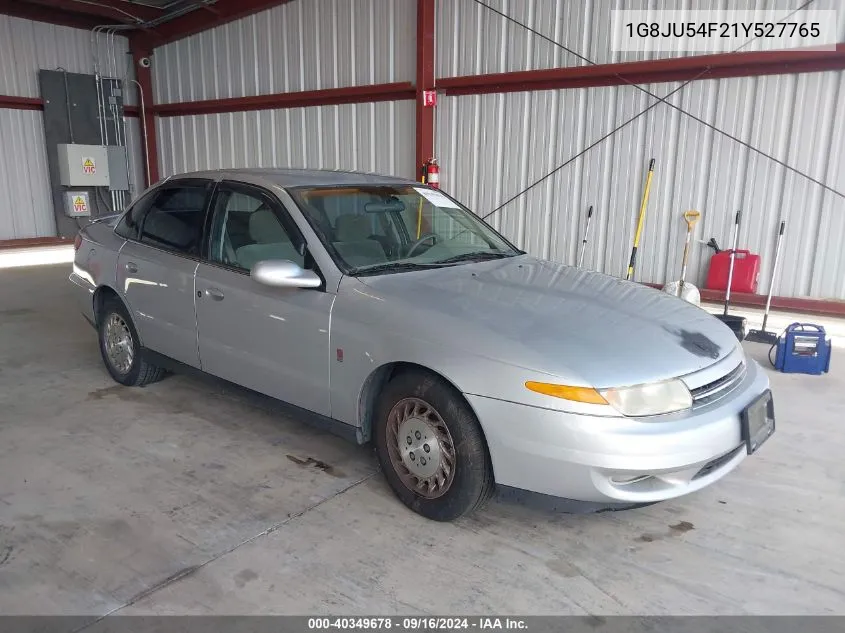 2001 Saturn L200 VIN: 1G8JU54F21Y527765 Lot: 40349678