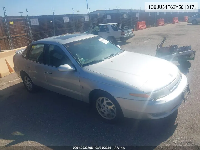 2002 Saturn L-Series L200 VIN: 1G8JU54F62Y501817 Lot: 40223808