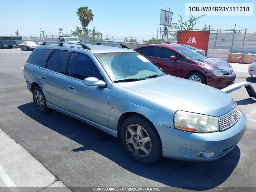 2003 Saturn L-Series Lw300 VIN: 1G8JW84R23Y511218 Lot: 39938085