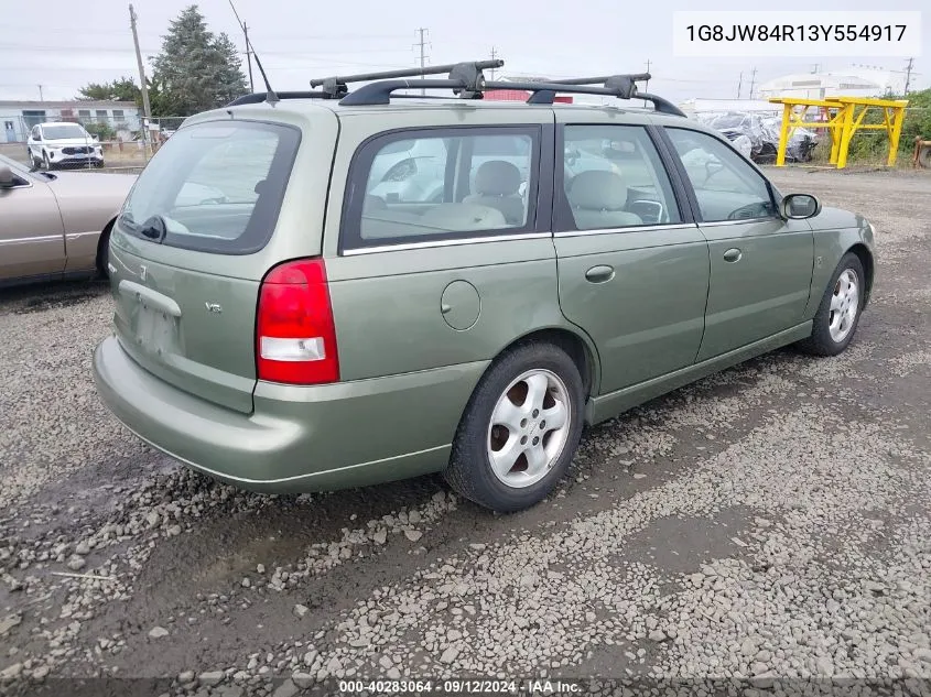 2003 Saturn L-Series Lw300 VIN: 1G8JW84R13Y554917 Lot: 40283064