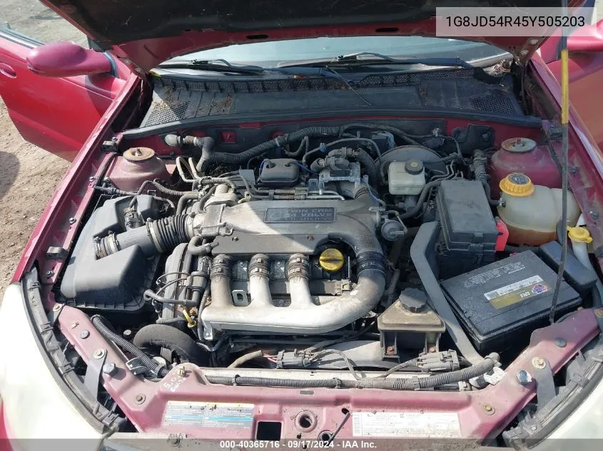 1G8JD54R45Y505203 2005 Saturn L300